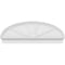 Ekena Millwork Elliptical 4 Spoke Architectural Grade PVC Combination Pediment, 58"W x 21-3/8"H x 2-3/4"P PEDPC058X215ELL04 - alternate 5